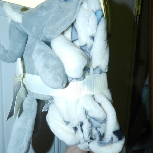 Hudson Baby Infant Elephant Gift Set Toy & Matching Baby Blanket 🆕NWT! - Picture 6 of 7